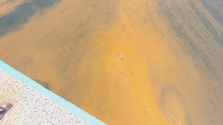 Marmara'da korkutan görüntü! Deniz turuncuya büründü G2