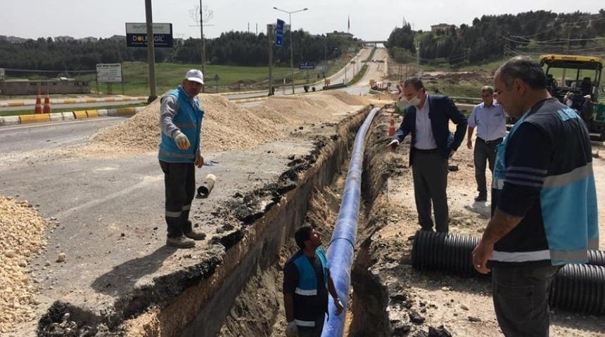 Altınşehir Mahallesinin i&ccedil;me suyu hattı yenilendi