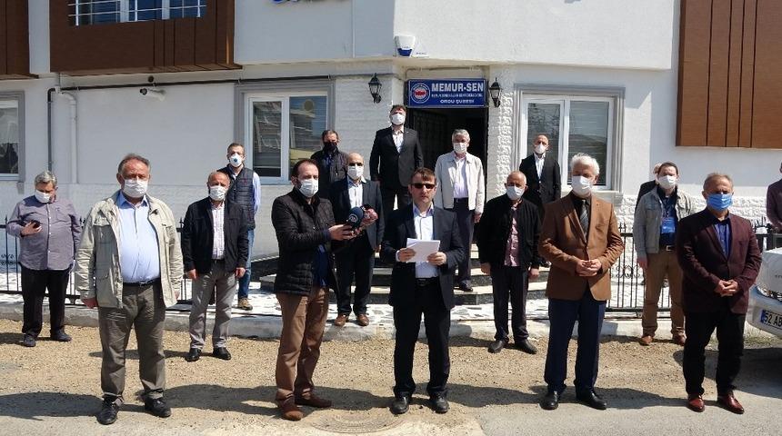 Sendikalardan Erbaş&rsquo;a destek