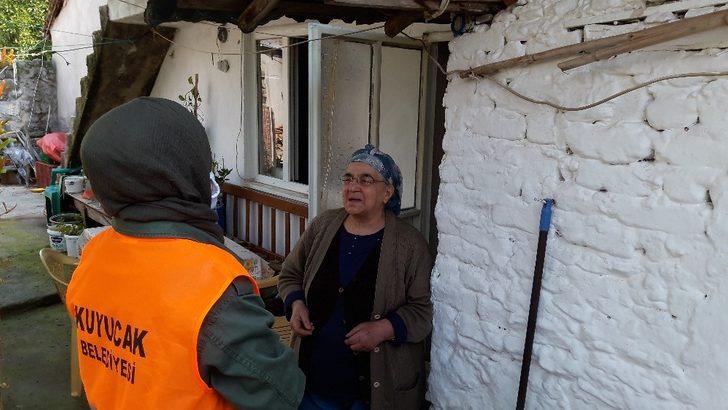 Kuyucak’ta vatandaşın sobası temizlendi G2