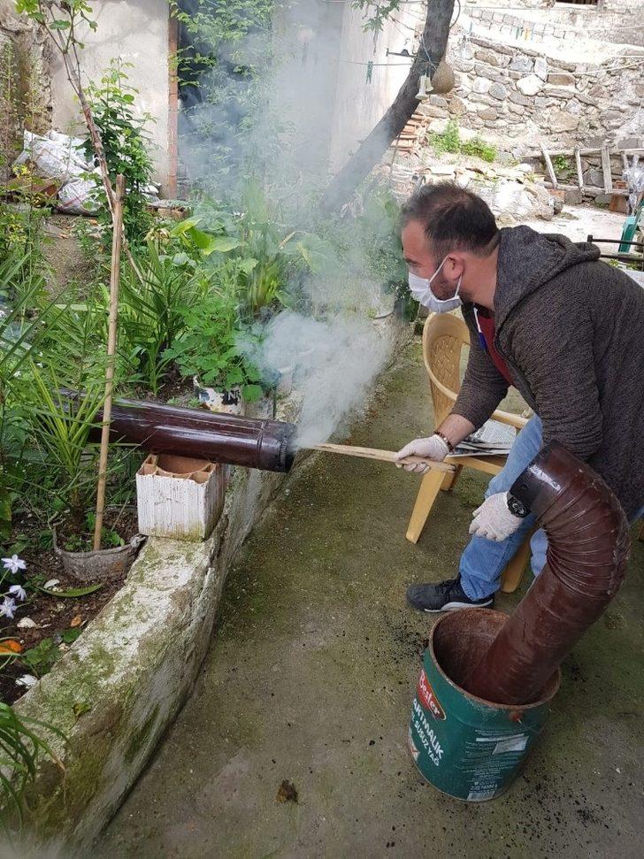 Kuyucak’ta vatandaşın sobası temizlendi G4