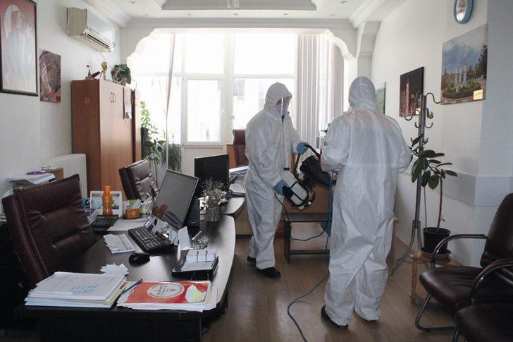 Sungurlu’da dezenfekte çalışmaları aralıksız sürüyor G1