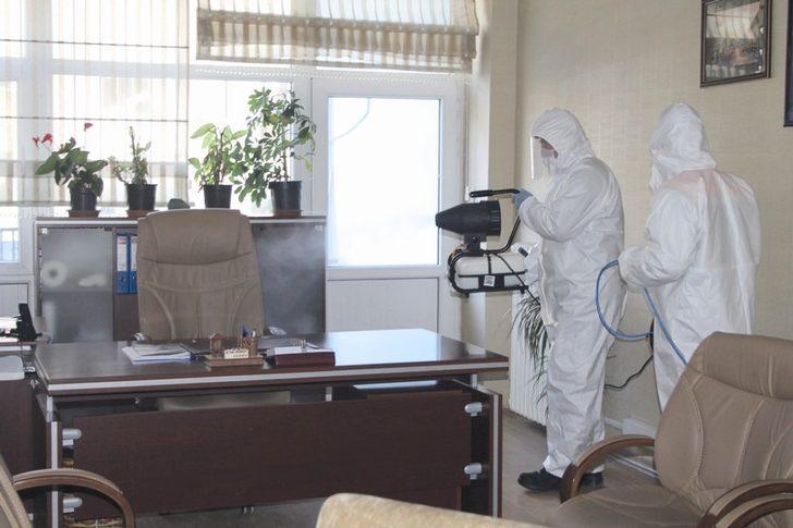 Sungurlu’da dezenfekte çalışmaları aralıksız sürüyor G3