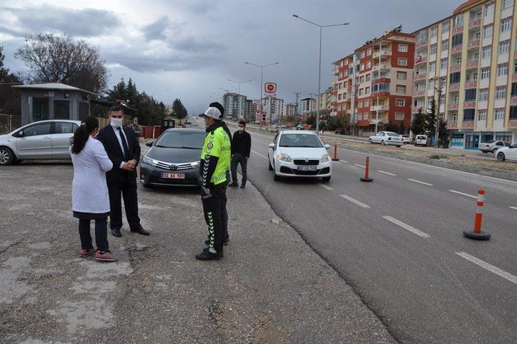 Kaymakam İmamoğlu’ndan kontrol noktalarına ziyaret G3