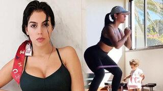 Cristiano Ronaldo'nun sevgilisi Georgina Rodriguez sosyal medyayı salladı