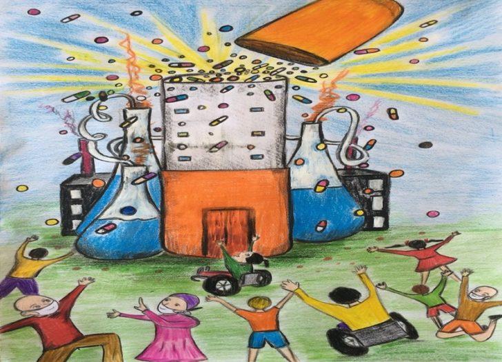 Öğrenciler sanayiyi resmetti G2