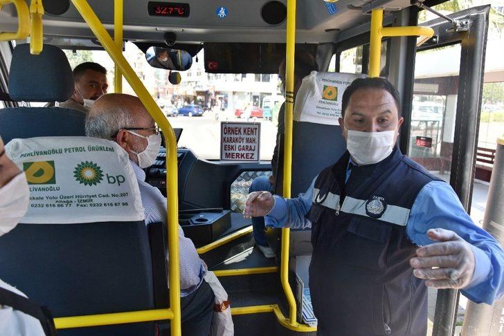 Aliağa zabıtası toplu ulaşım denetimlerini sürdürüyor G4