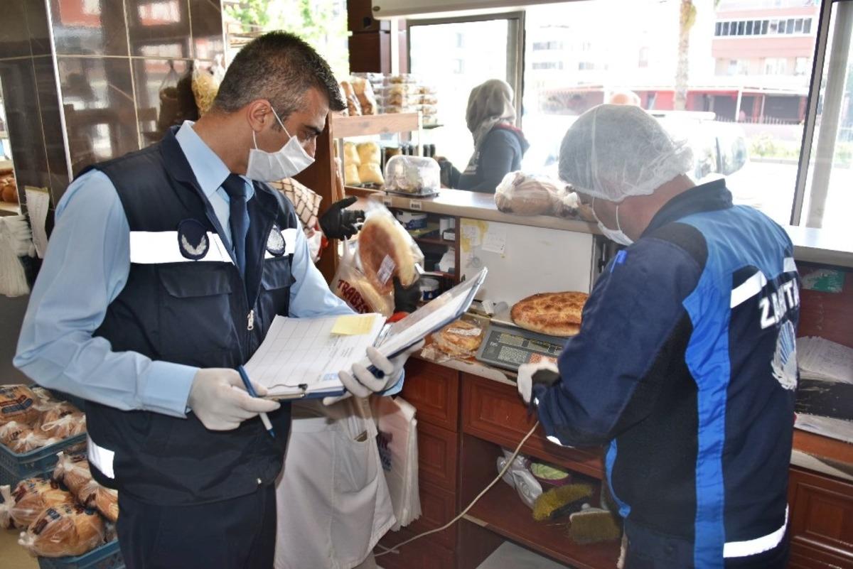 Aliağa Zabıtası&rsquo;ndan pide ve hijyen denetimi