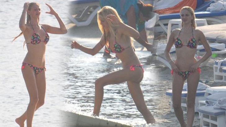 Dilara Öztunç sevgilisiyle tatilde G1