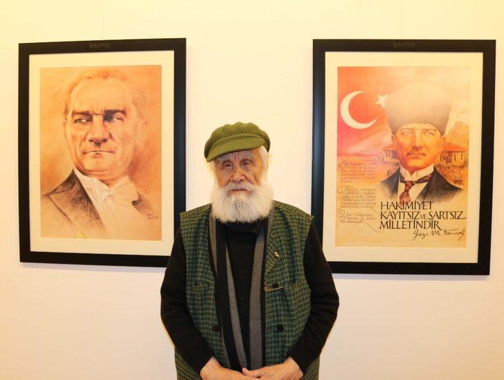 SANKO Okulları, Ressam Çalışkan’ın Atatürk resimlerinden oluşan sanal sergi açtı G2