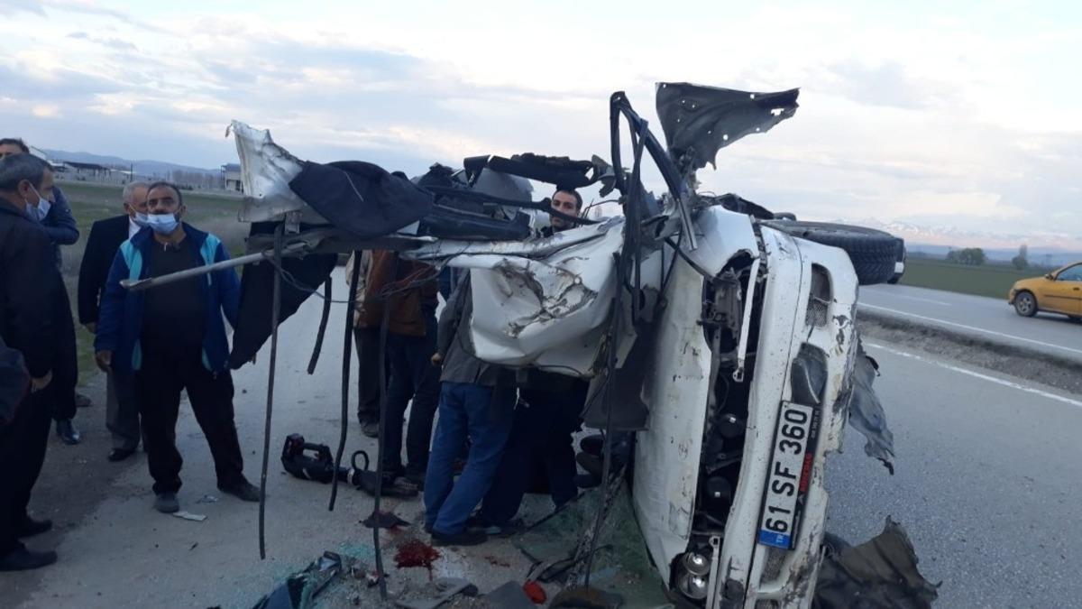 Pasinler&rsquo;de trafik kazası: 1 yaralı