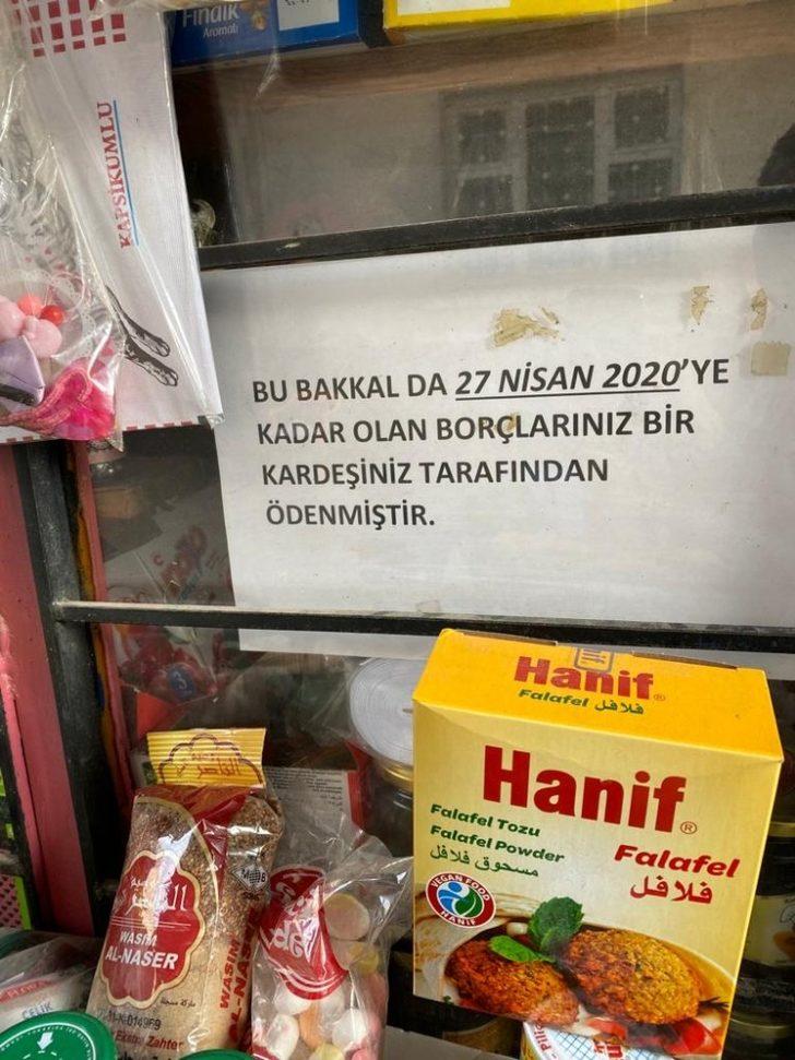 Esrarengiz hayırsever veresiye borçlarını kapattı G3