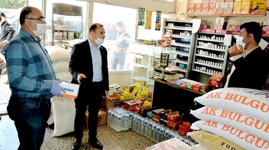 Kaymakam Mutlu esnaf denetimlerine katıldı