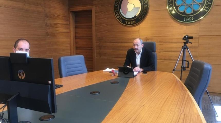 Kayseri&rsquo;de ilk kez online basın toplantısı yapıldı