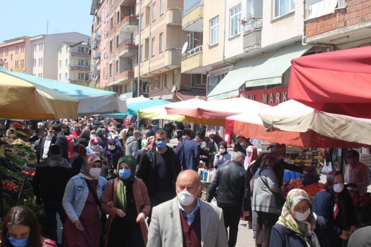 Pazarda Ramazan ve yasak yoğunluğu