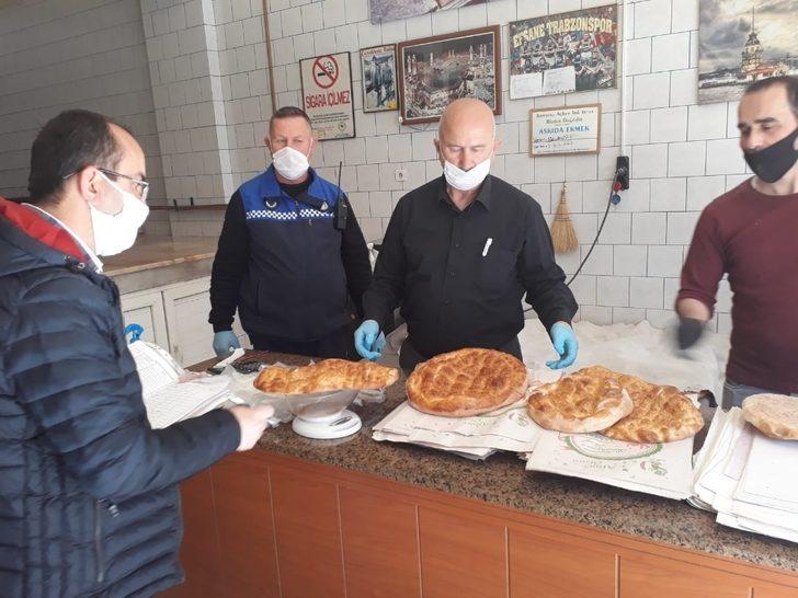 Fırın fırın gezip pidelerin gramajını denetliyorlar G1