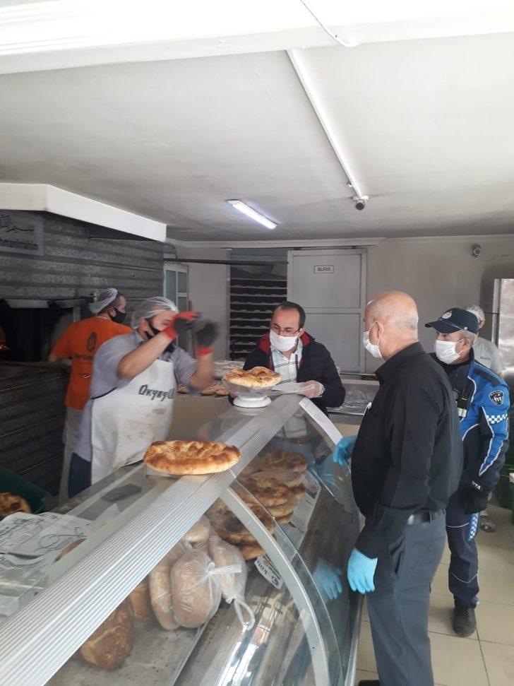 Fırın fırın gezip pidelerin gramajını denetliyorlar G4