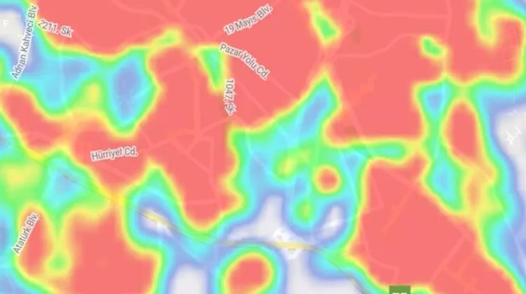 Hayat Eve Sığar uygulaması yenilendi! İşte İstanbul'un koronavir&uuml;s haritası