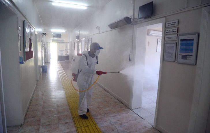 Eyyübiye’de dezenfekte çalışmaları devam ediyor G3