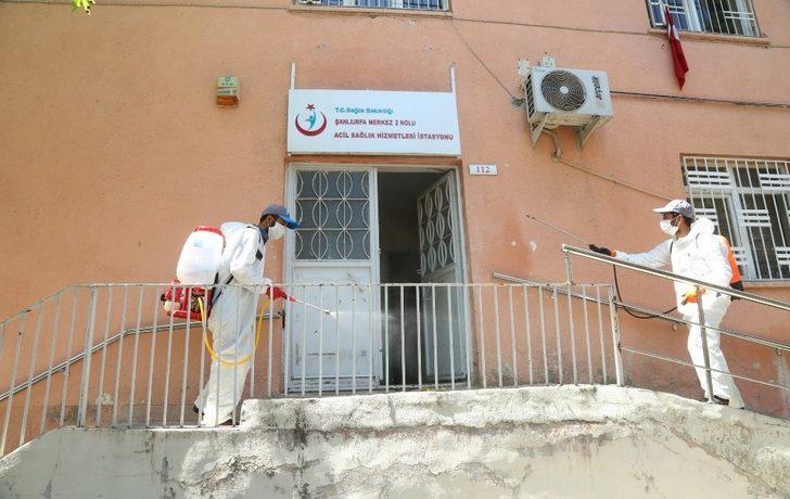 Eyyübiye’de dezenfekte çalışmaları devam ediyor G4