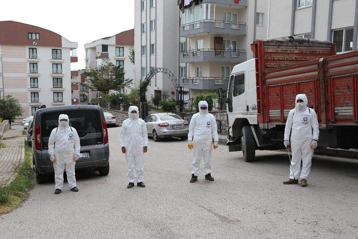 Mudanya Belediyesi 5 bin binayı dezenfekte etti G1