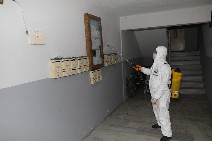 Mudanya Belediyesi 5 bin binayı dezenfekte etti G2