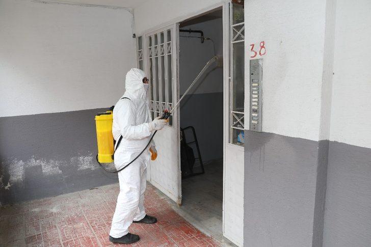 Mudanya Belediyesi 5 bin binayı dezenfekte etti G3