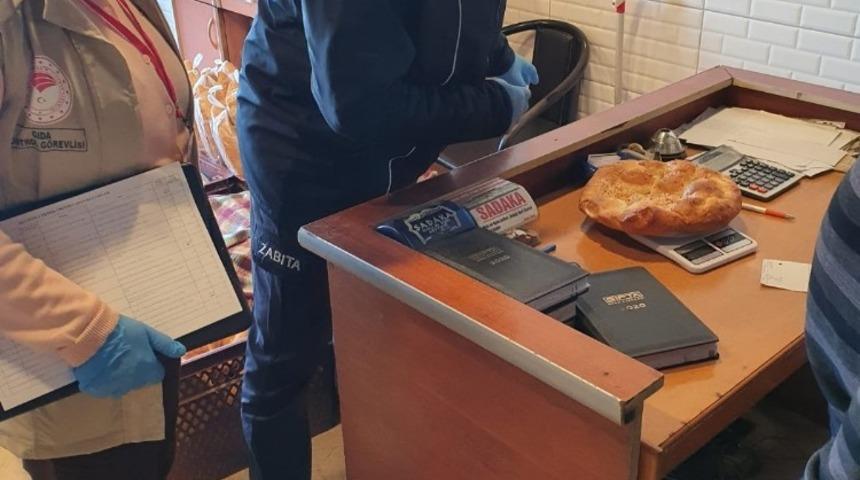 Akçakoca’da ekmek fırınlarında pide denetimi yapıldı