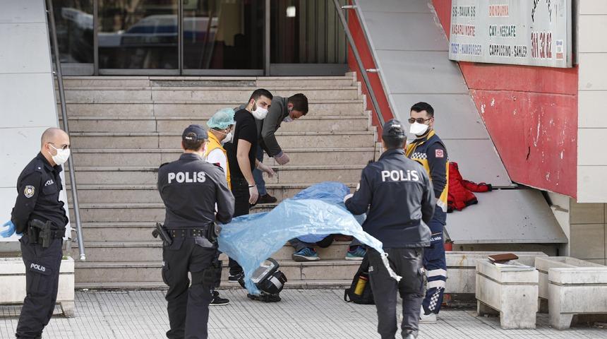Ankara'da korkunç olay! Cansız bedeni merdivenlerde bulundu