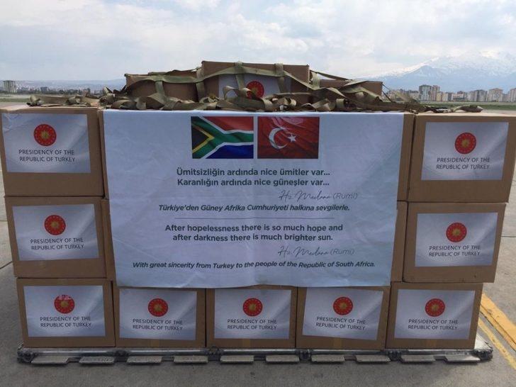 MSB açıkladı! Güney Afrika Cumhuriyeti'ne yardım eli G3