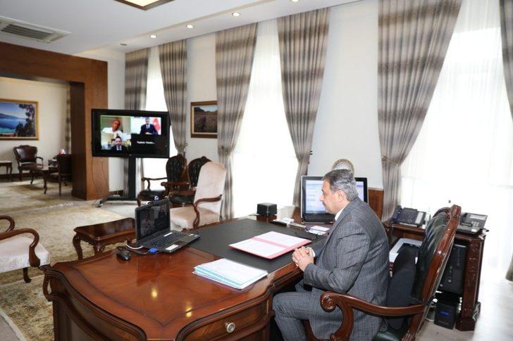 Ortaokulun yapım protokolü telekonferansla imzalandı G1