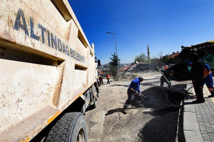 Altındağ’da yollara yoğun bakım G1