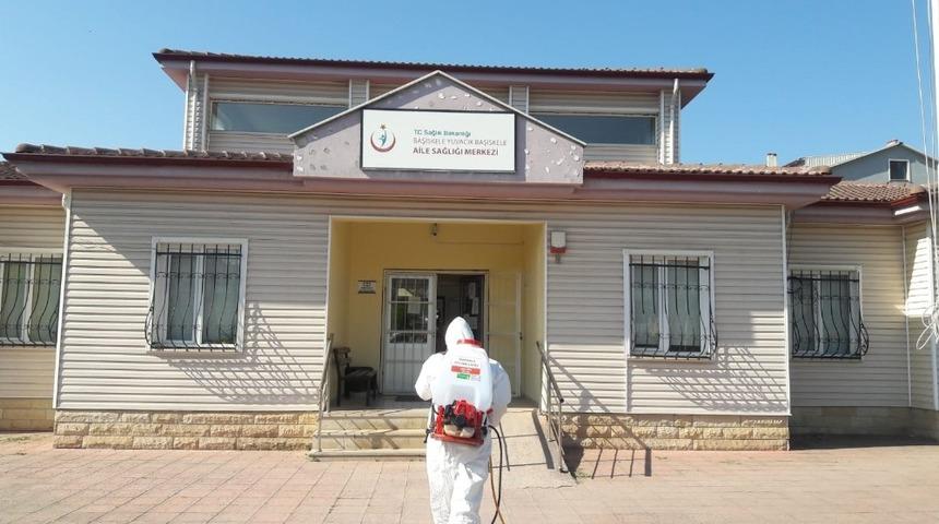 Başiskele&rsquo;de dezenfeksiyon &ccedil;alışmaları s&uuml;r&uuml;yor