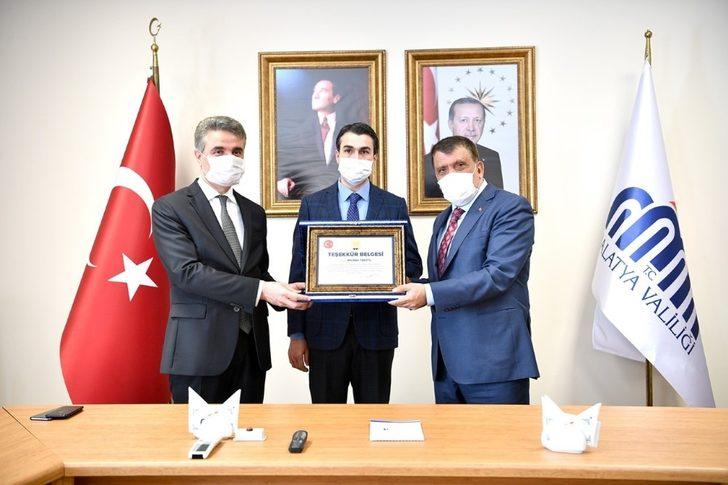 Maske üreten tekstil firmalarına teşekkür belgesi G3