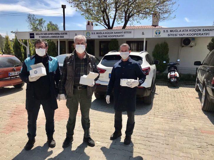 Büyükşehir’den sanayi esnafına 5 bin maske G3