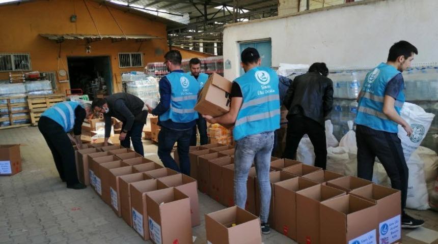 200 aileye gıda yardımı