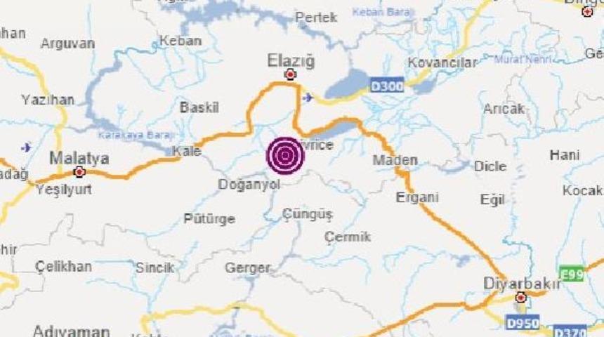 Elazığ'da deprem (AFAD-Kandilli son depremler)