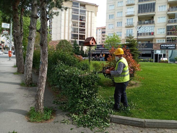 Yıldırım’da parklara özel bakım G1