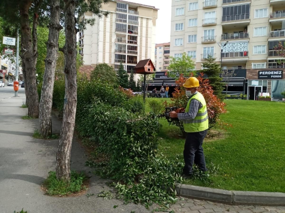 Yıldırım&rsquo;da parklara &ouml;zel bakım
