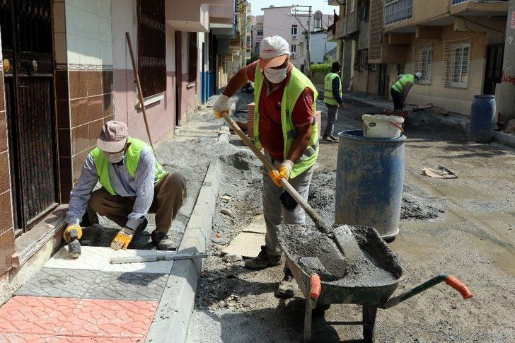 Akdeniz’de sokaklar yenileniyor G1