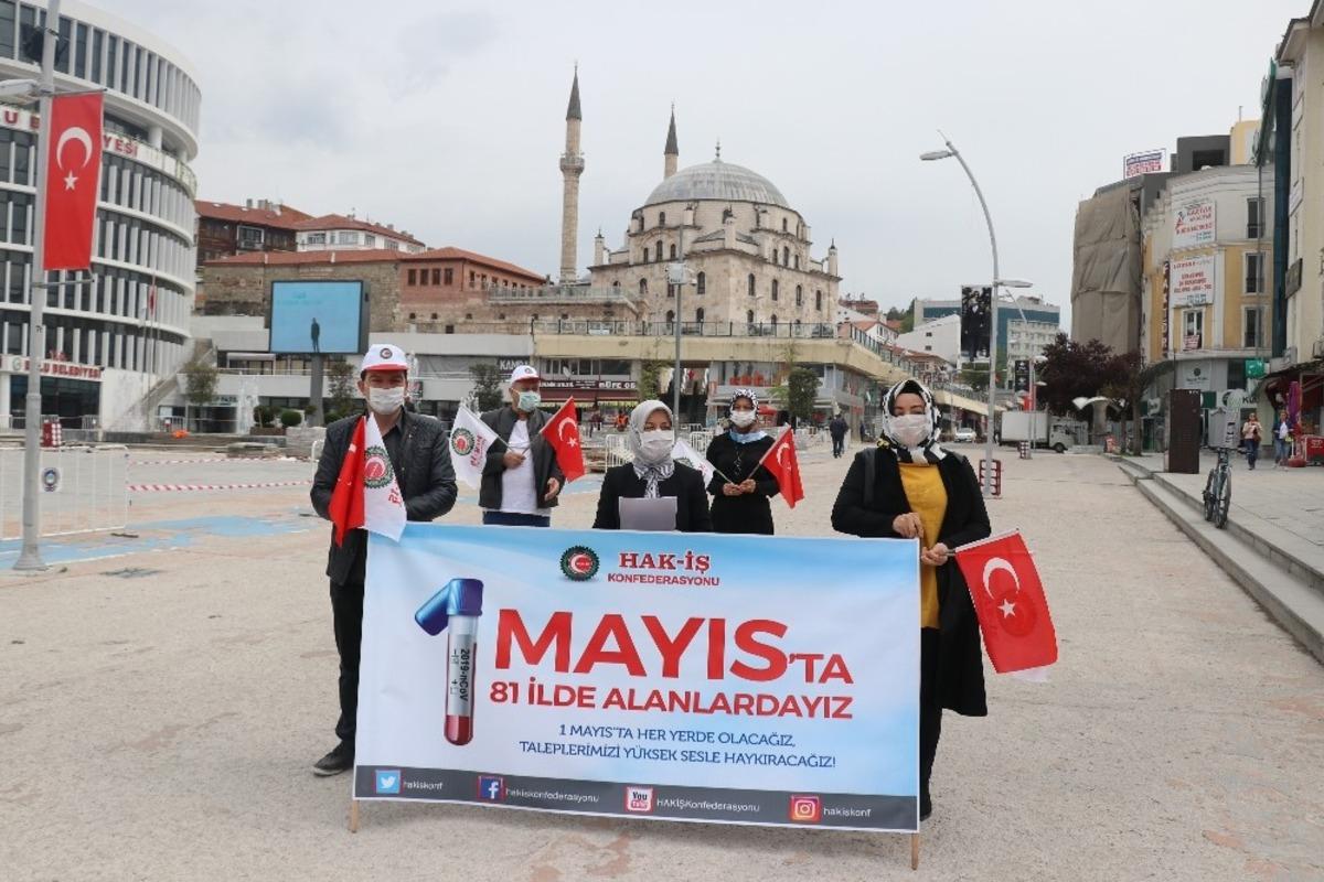 Bolu&rsquo;da, 1 Mayıs kutlaması