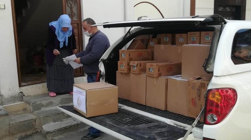 600 aileye yardım paketi