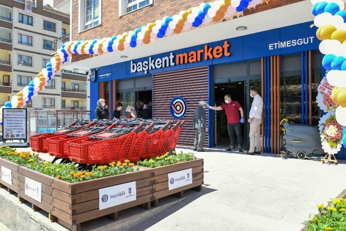 &ldquo;Başkent Market&rdquo; a&ccedil;ıldı