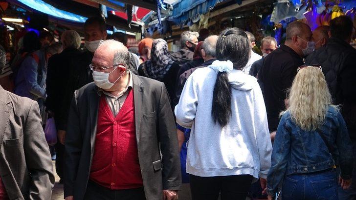 Sokağa çıkma kısıtlamasına saatler kala çarşı ve pazarlar doldu taştı G2