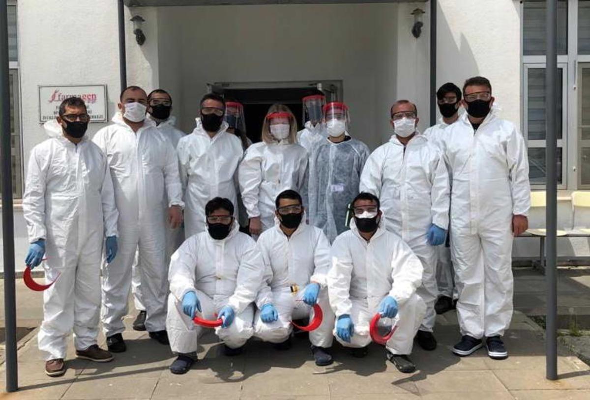 GA&Uuml;N&rsquo;den Covid-19 ila&ccedil; &ccedil;alışması