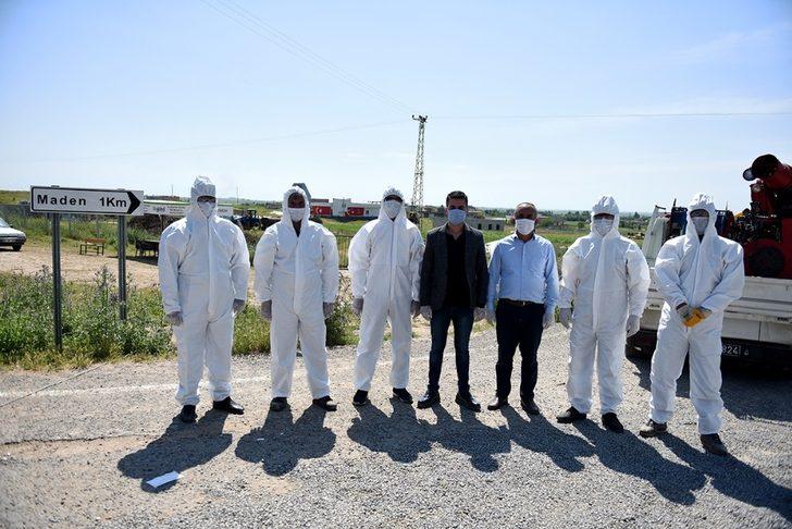 Ceylanpınar’da karantinaya alınan mahalle ilaçlandı G2