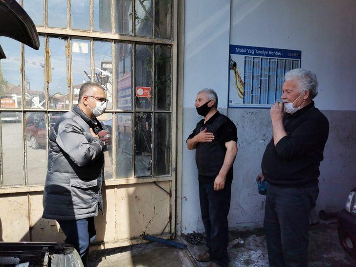 Ahlatcı sanayi esnafı ile bir araya geldi G2