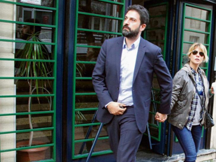 Gülben Ergen eşinin ceketini giydirdi G4