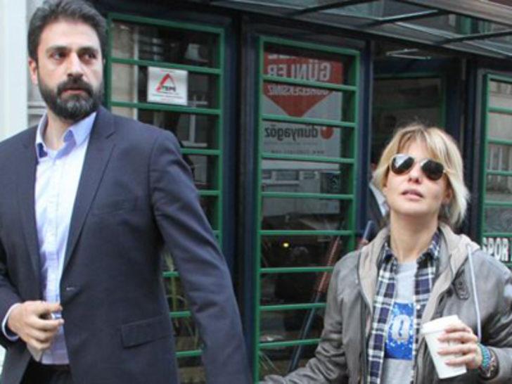 Gülben Ergen eşinin ceketini giydirdi G5