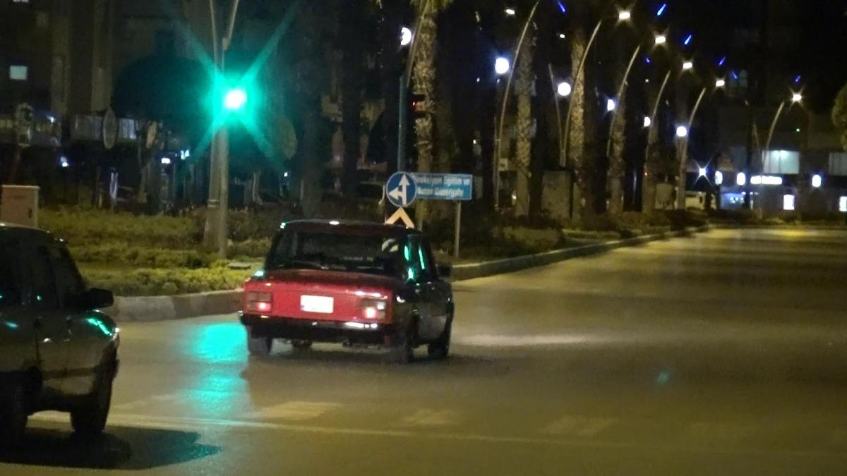 Savcı ve polisin g&ouml;z&uuml; &ouml;n&uuml;nde drift yaptı, cezası ağır oldu